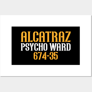 Alcatraz Psycho Ward Design Posters and Art